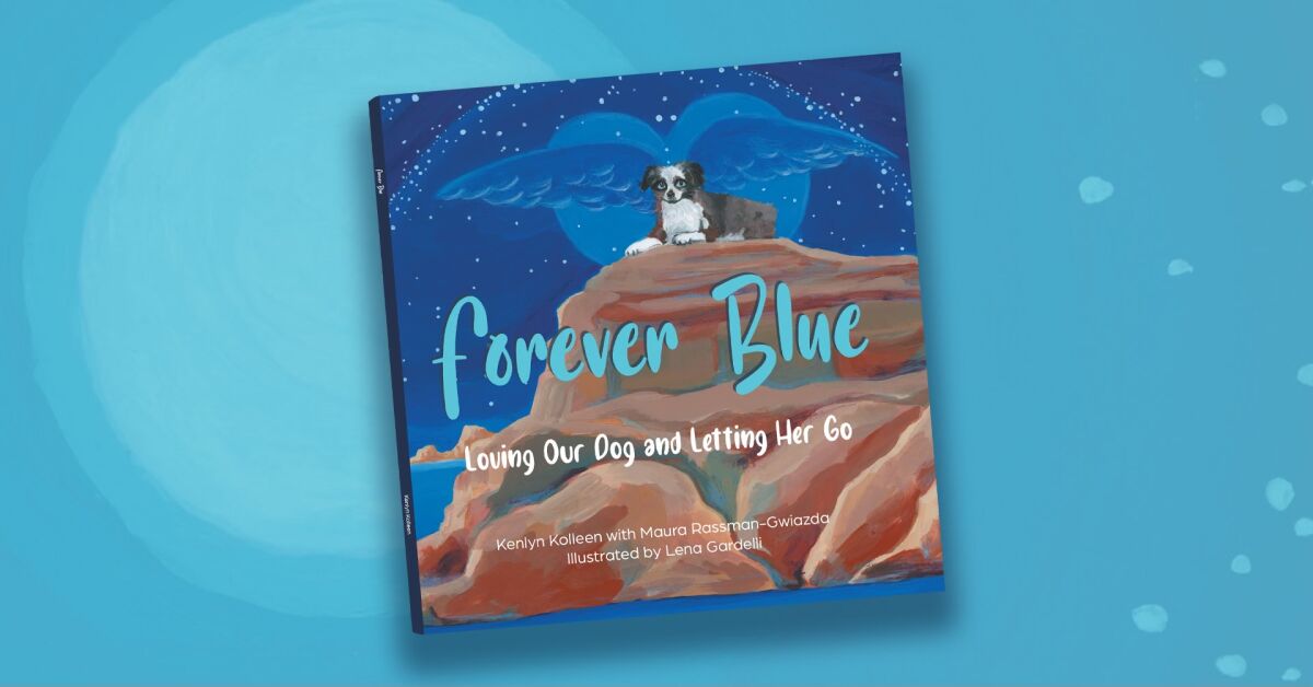 The cover of “Forever Blue”