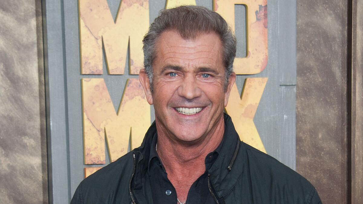 Actor/director Mel Gibson attends the premiere of Warner Bros. Pictures 'Mad Max: Fury Road.'