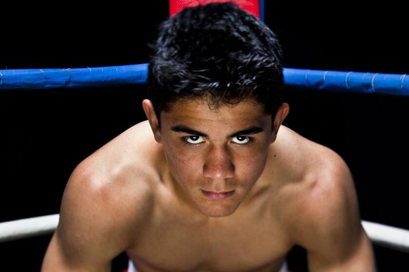 South El Monte's Joseph Diaz Jr., shown in 2012, will face Jayson Velez of Puerto Rico on March 26.