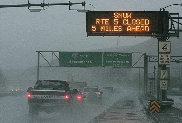 Southland storm brings heavy rains