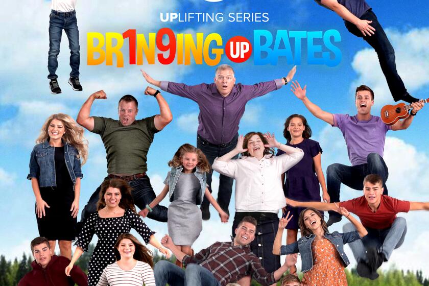 The Bates family jumps in a clouds in a promo for "Bringing Up Bates"