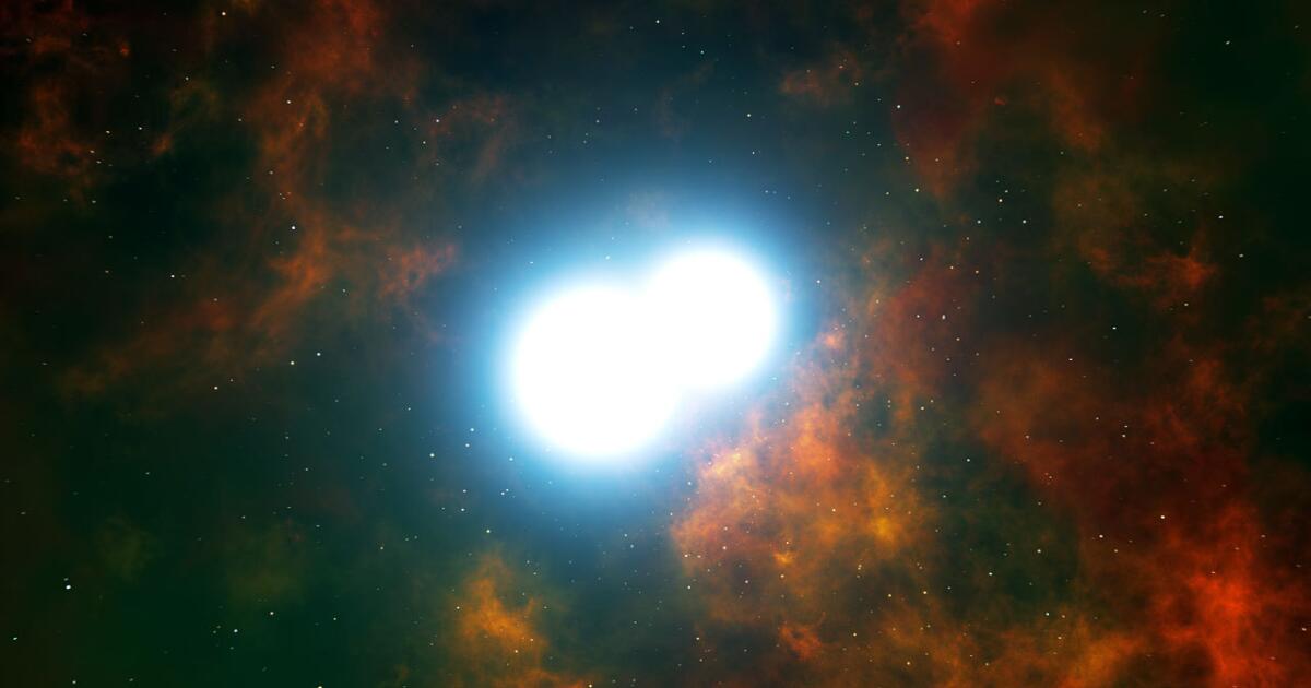 Twin stars at nebula's heart doomed to end in supernova explosion