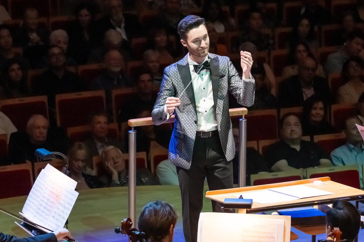 Enrico Lopez-Yañez, shown in November, is the Pops Conductor for the Pacific Symphony.