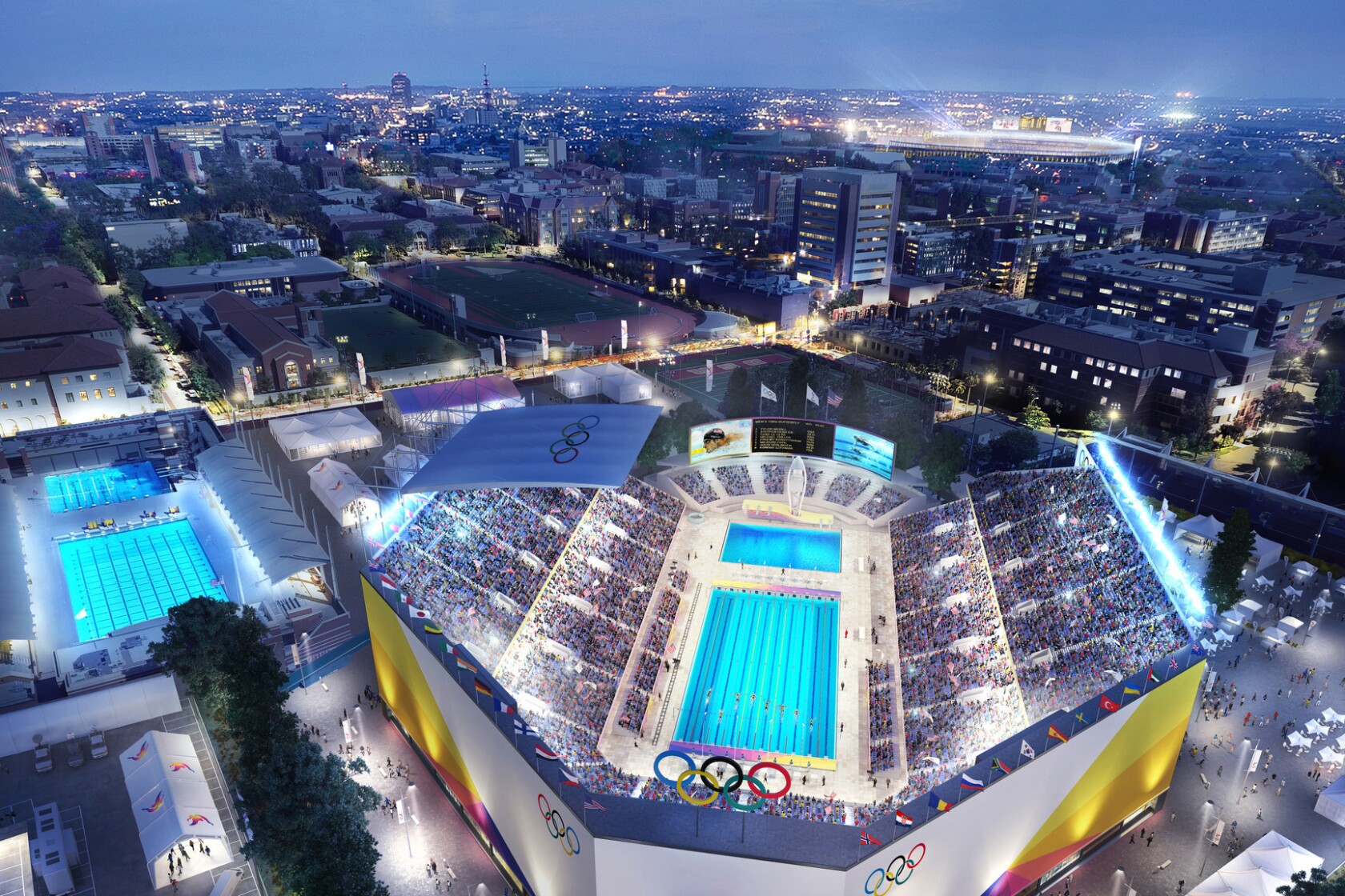 LA 2024 releases new visuals of potential Olympic Games Los Angeles Times