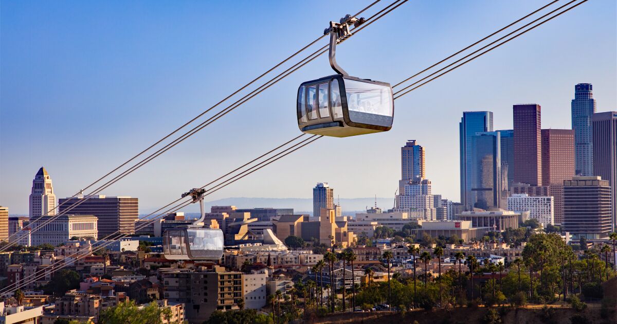 A $300-million (minimum) gondola to Dodger Stadium? Why is ... - Los Angeles Times