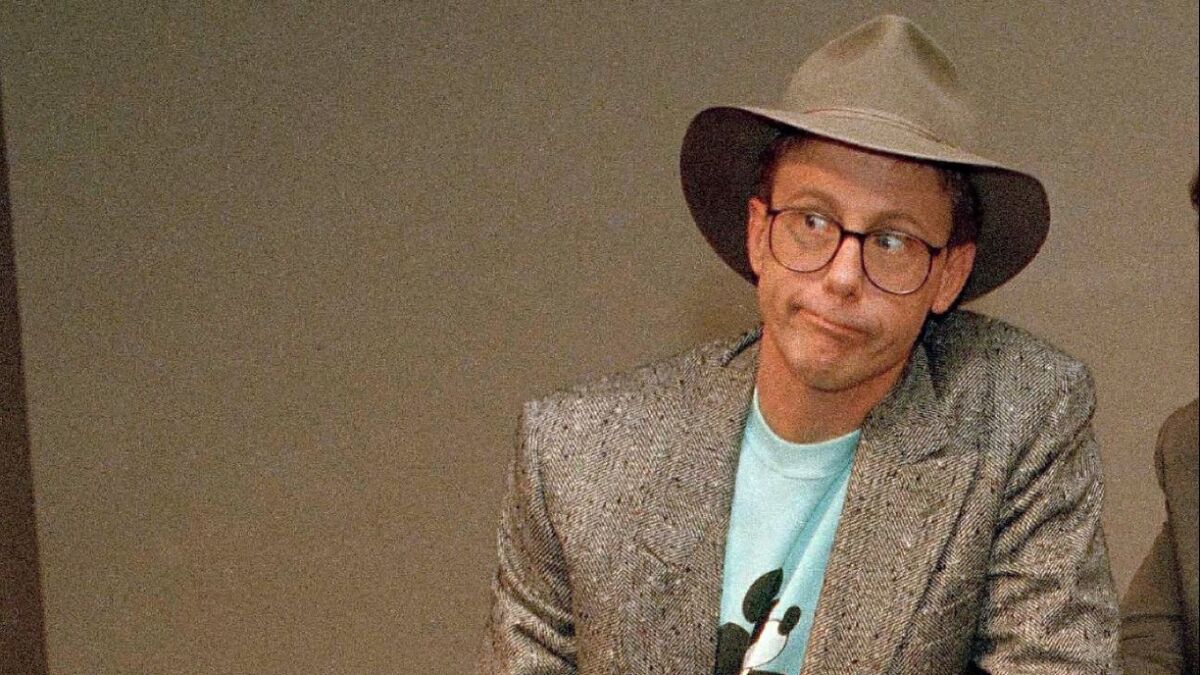 Harry Anderson in New York in 1988.