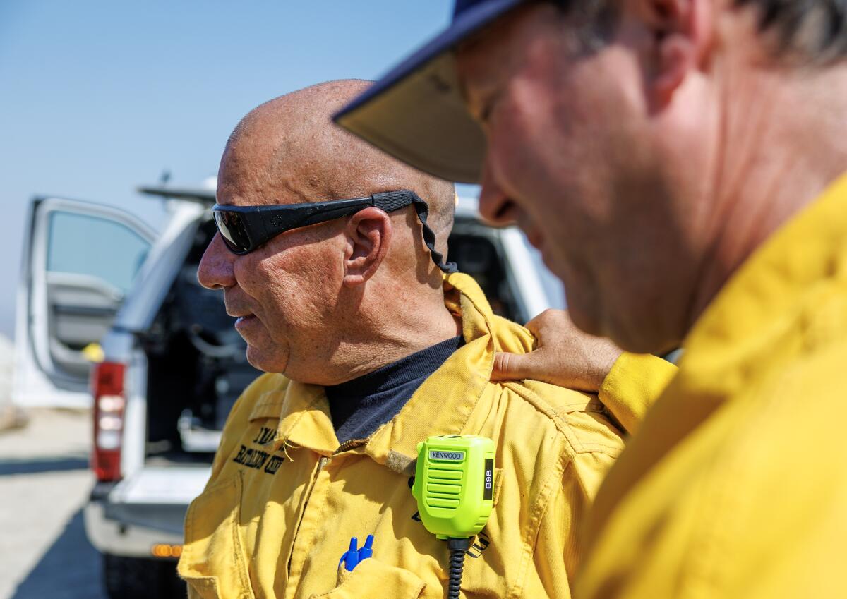 Cal Fire Battalion Chief Mike Martinez.