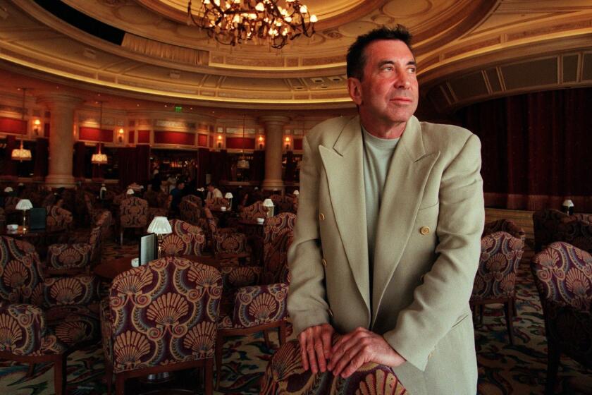 Sandy Gallin is chief of Mirage Entertainment and Sports, Inc. Sandy is photographed in the Bellagio Hotel in Las Vegas, Nevada the last week of May, 1999. SUNDAY CALENDAR COVER STORY.