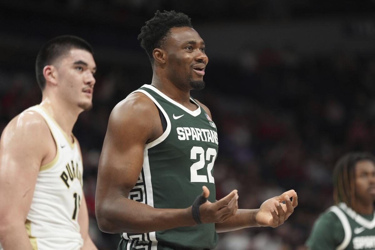 Michigan State transfer Mady Sissoko visited SDSU on Monday as part of a four-day, four-school whirlwind.