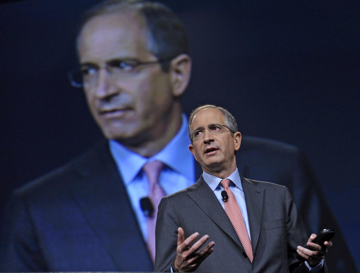 Comcast Chief Executive Brian Roberts, shown in 2013, who controls 33% of his company's voting shares, was among the 99% of Comcast stockholders who voted in favor of the acquisition of Time Warner Cable.