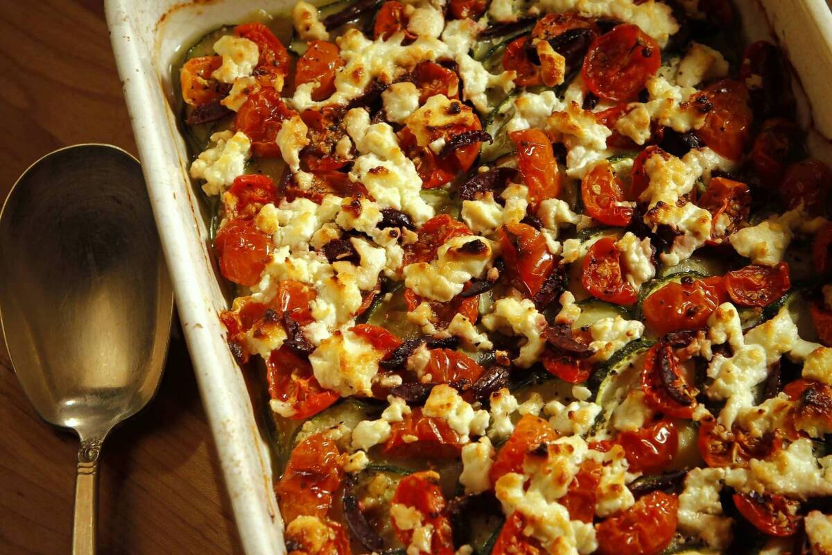 Zucchini tian: Recipe - Los Angeles Times