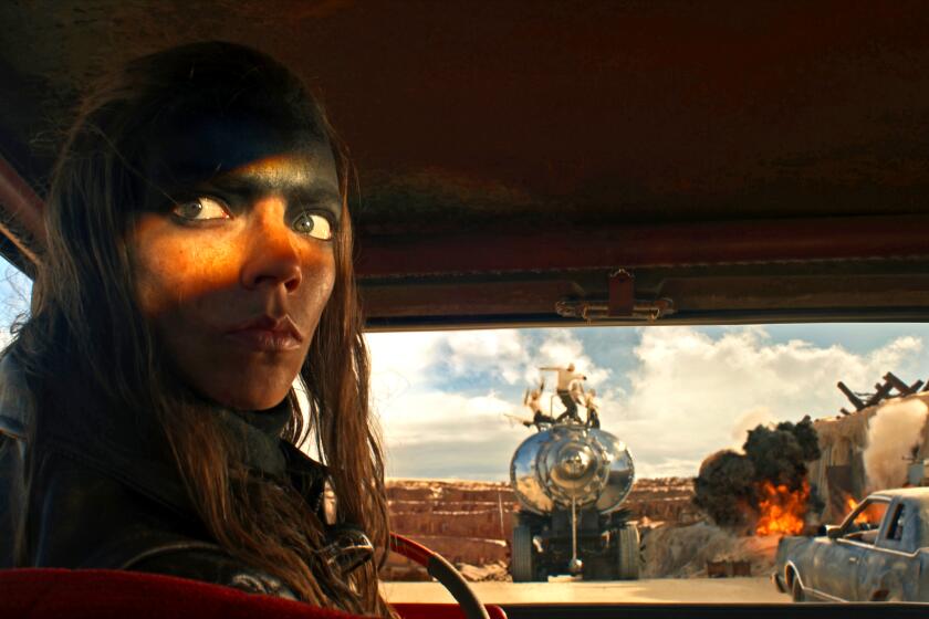 Anya Taylor-Joy in Warner Bros. Pictures' and Village Roadshow Pictures' action adventure FURIOSA: A MAD MAX SAGA, a Warner Bros. Pictures release.