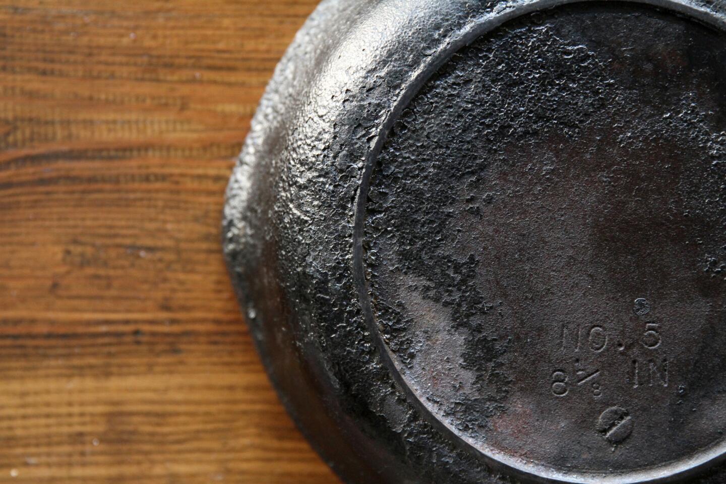 An Old Cast Iron Bowl