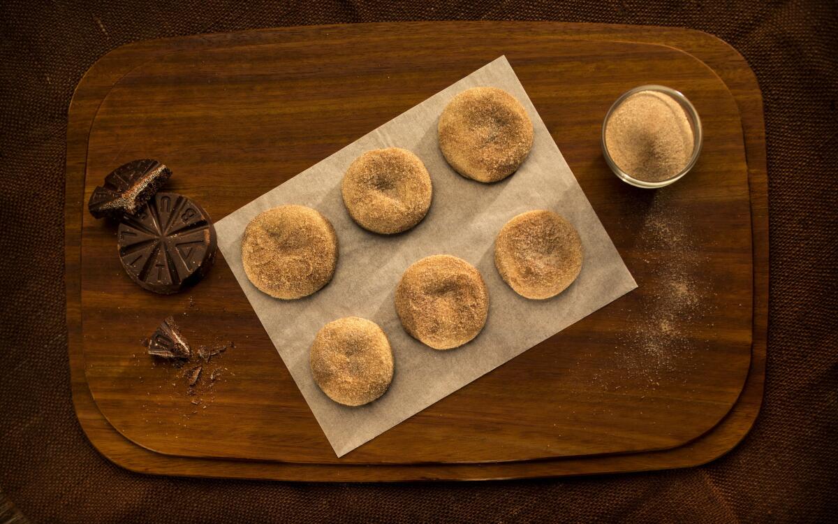 Mexican chocolate Christmas cookies