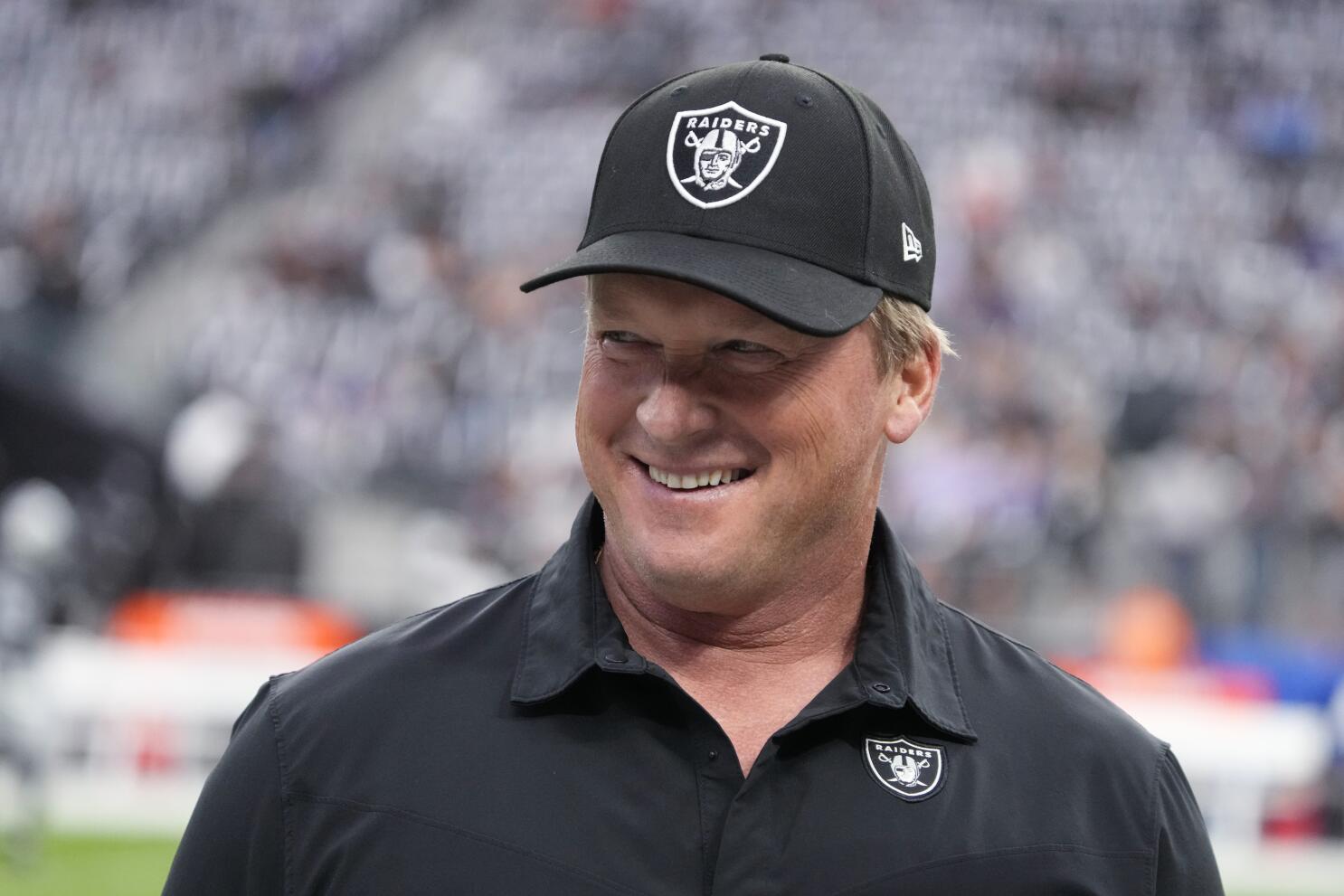 Gruden present for QB Carr's early work with Saints, AP source