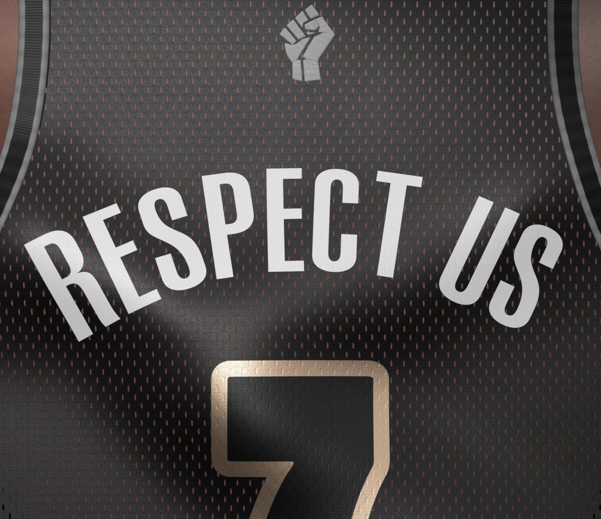 NBA players will wear messages on their jerseys. Here's the full list.