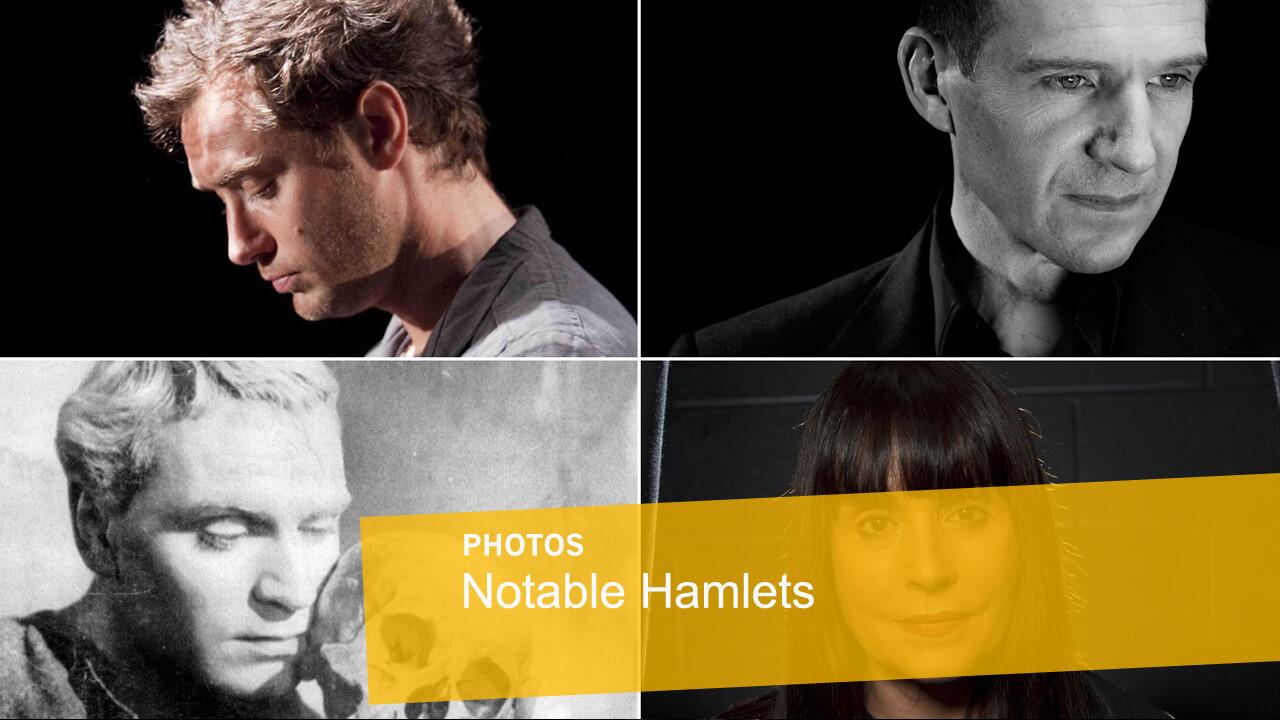 With Benedict Cumberbatch announcing his foray into "Hamlet," we take a look at other notable portrayals.