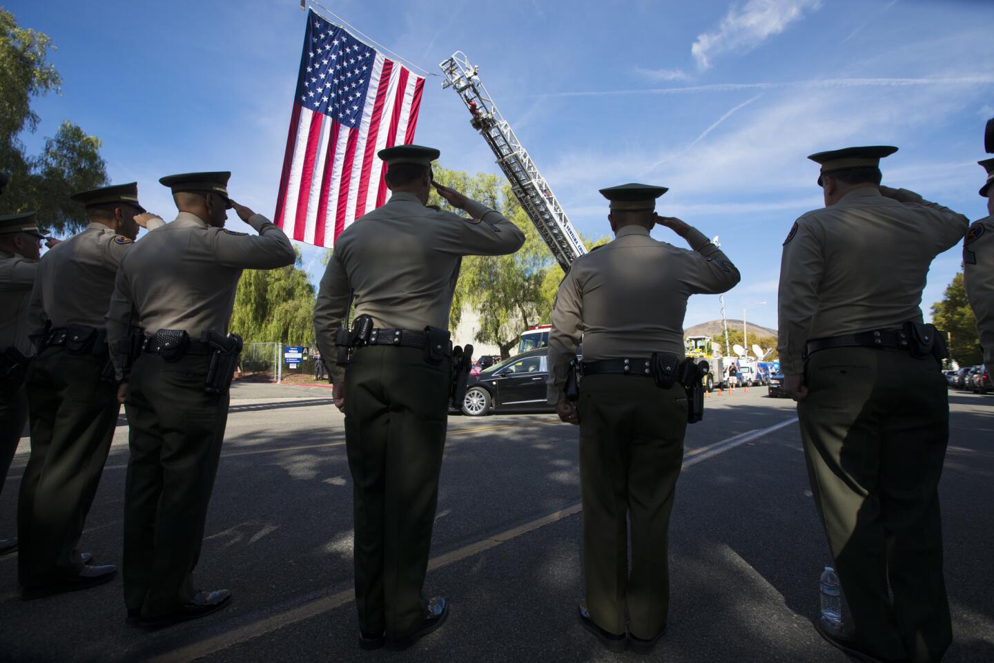 Memorial services held for Ventura County Sheriff's Sgt. Ron Helus