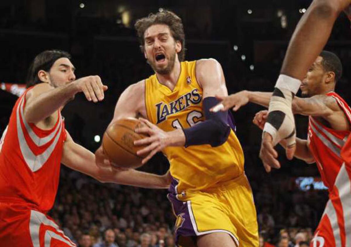 Pau Gasol isn't clear on his future with the Lakers.