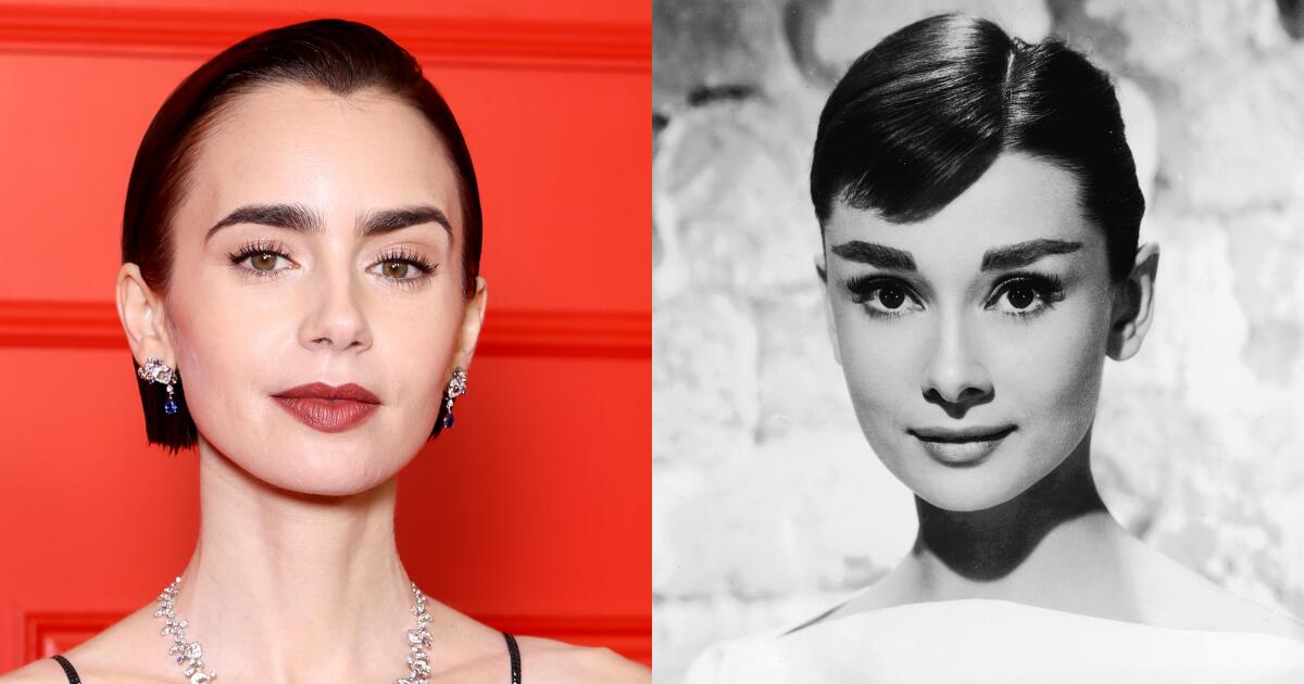 Lily Collins to play Audrey Hepburn in film about making of 'Breakfast at Tiffany's'