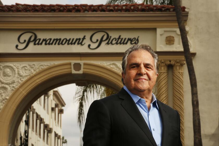 VENICE, CA ??? APRIL 19, 2018: Paramount Pictures chairman and CEO Jim Gianopulos who took over the studio about a year ago photographed at the Bronson gate on the Paramount lot in Hollywood April 19, 2018. (Al Seib / Los Angeles Times)