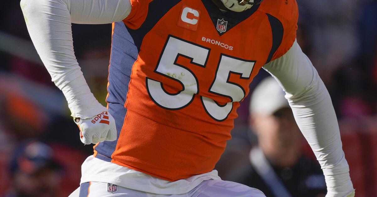 Broncos trade Bradley Chubb to Miami Dolphins, sources say