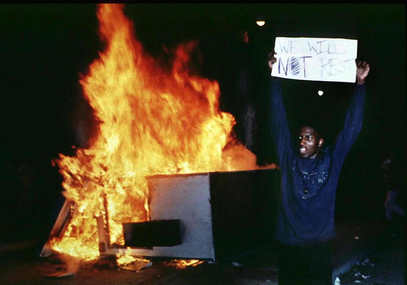 L.A. protests 1992