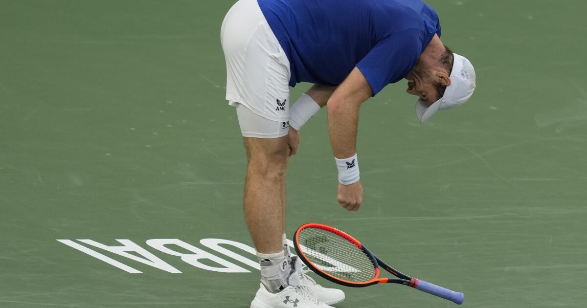 Andy Murray non si vede a giocare “oltre quest'estate” dopo aver perso contro Humbert a Dubai