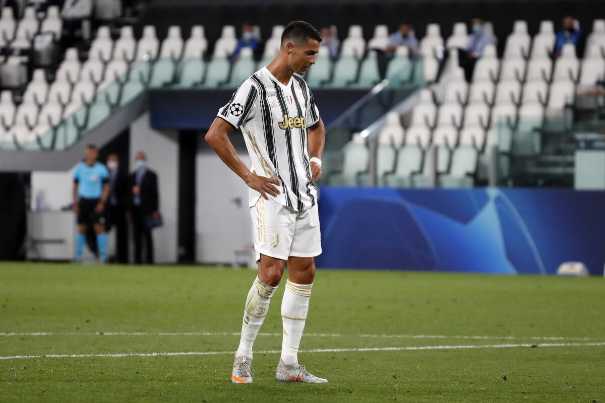 Cristiano Ronaldo scores controversial penalty for Juventus, as