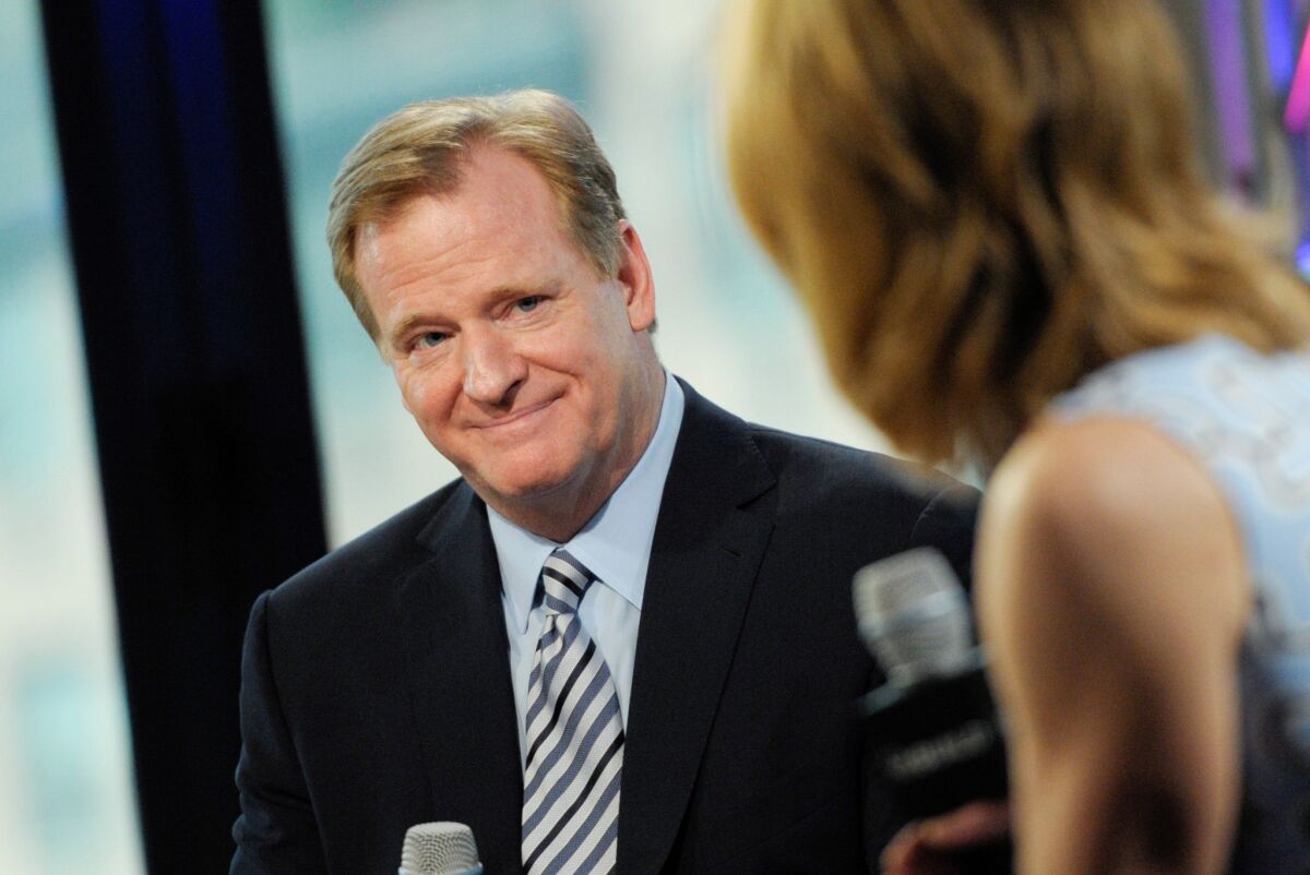 NFL Commissioner Roger Goodell says he will oversee the appeal of Tom Brady's suspension.