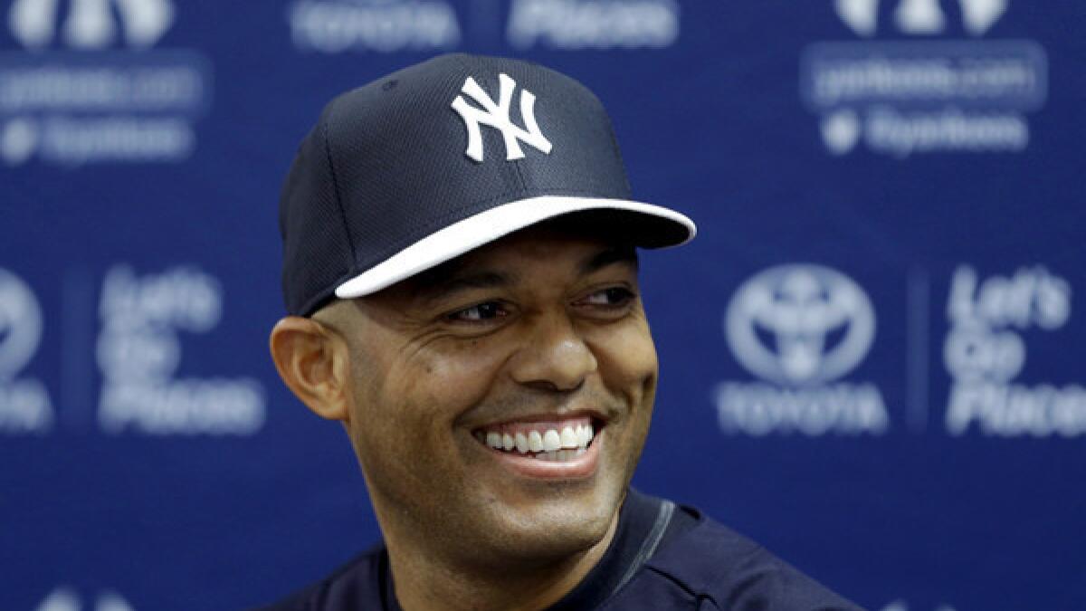 Mariano Rivera makes it official: He'll retire after 2013 season - Los  Angeles Times