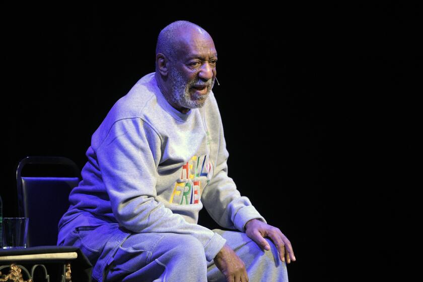 Comedian Bill Cosby performs during a 2014 show at the Maxwell C. King Center for the Performing Arts in Melbourne, Fla.
