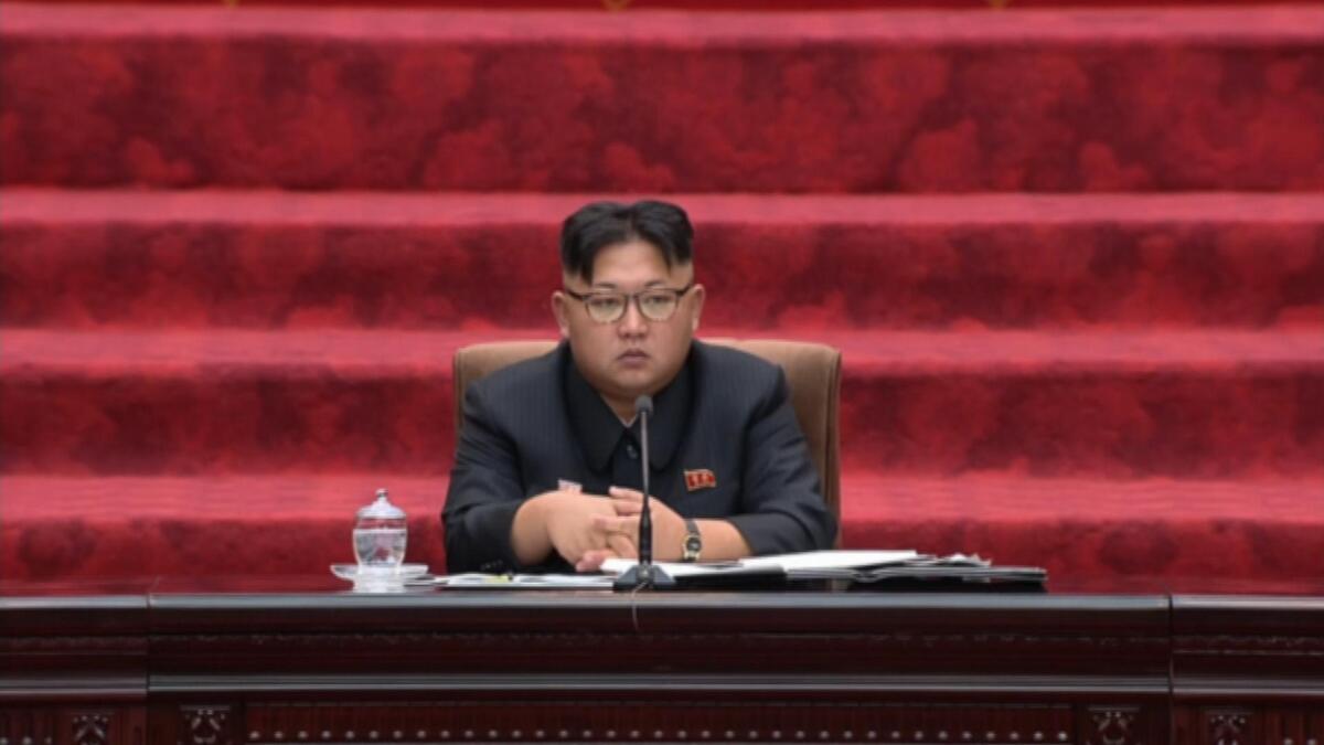 North Korean leader Kim Jong Un convenes the Supreme People's Assembly on June 29 in Pyongyang.