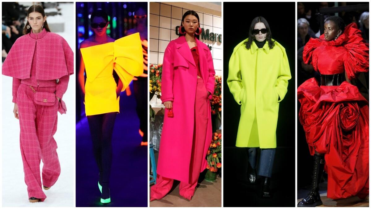 Fall and winter 2019 trends: Strong shoulders, bold colors and many a ...