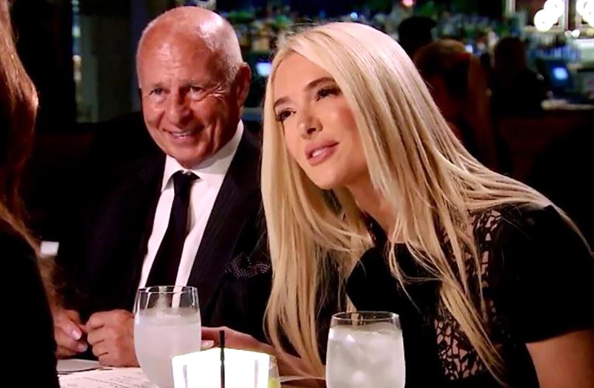 Tom and Erika Girardi on "The Real Housewives of Beverly Hills."