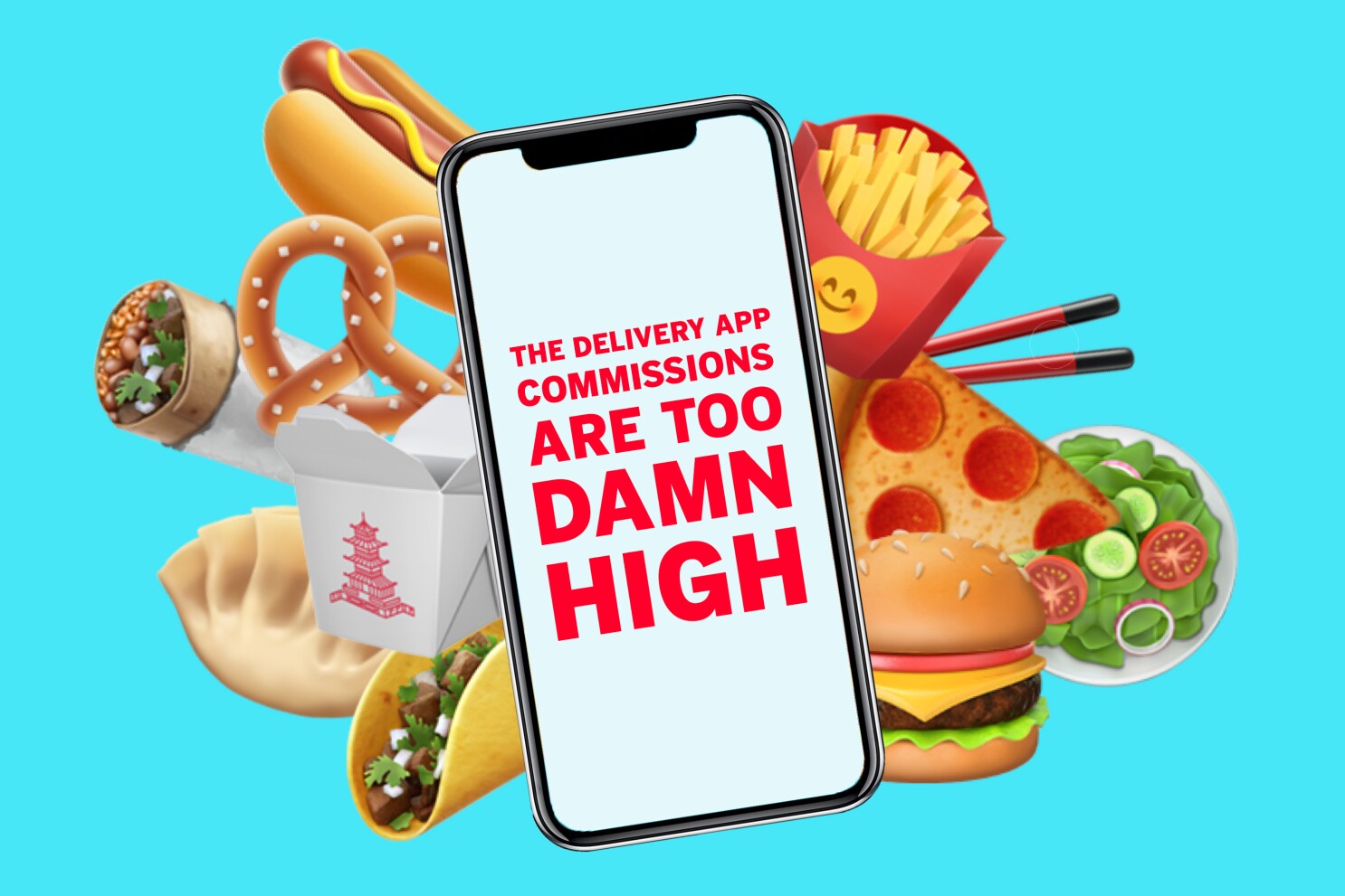 Column Our Restaurants Are Failing Why Should Food Delivery Apps Thrive Los Angeles Times