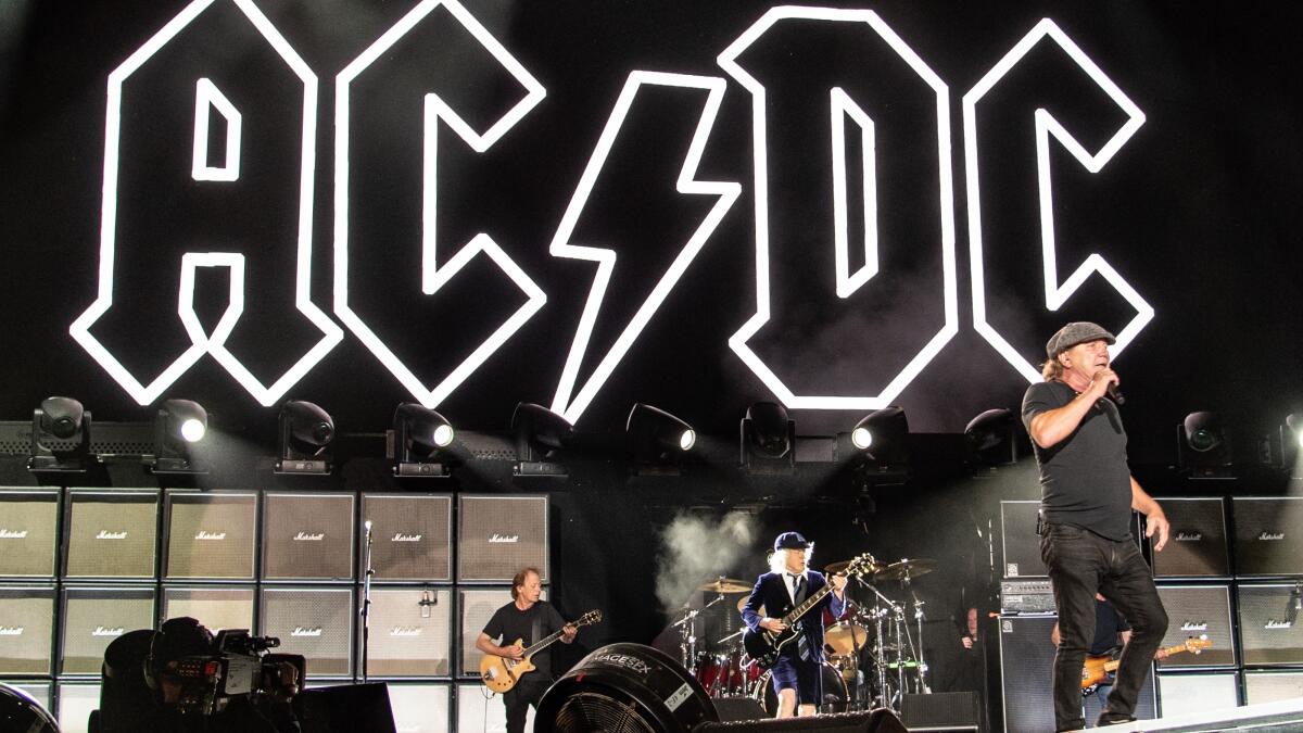 AC/DC 2025 Tour Merchandise