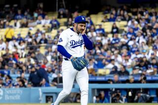 LOS ANGELES, CA - MARCH 31, 2024: Los Angeles Dodgers relief pitcher Alex Vesia (51) walks.