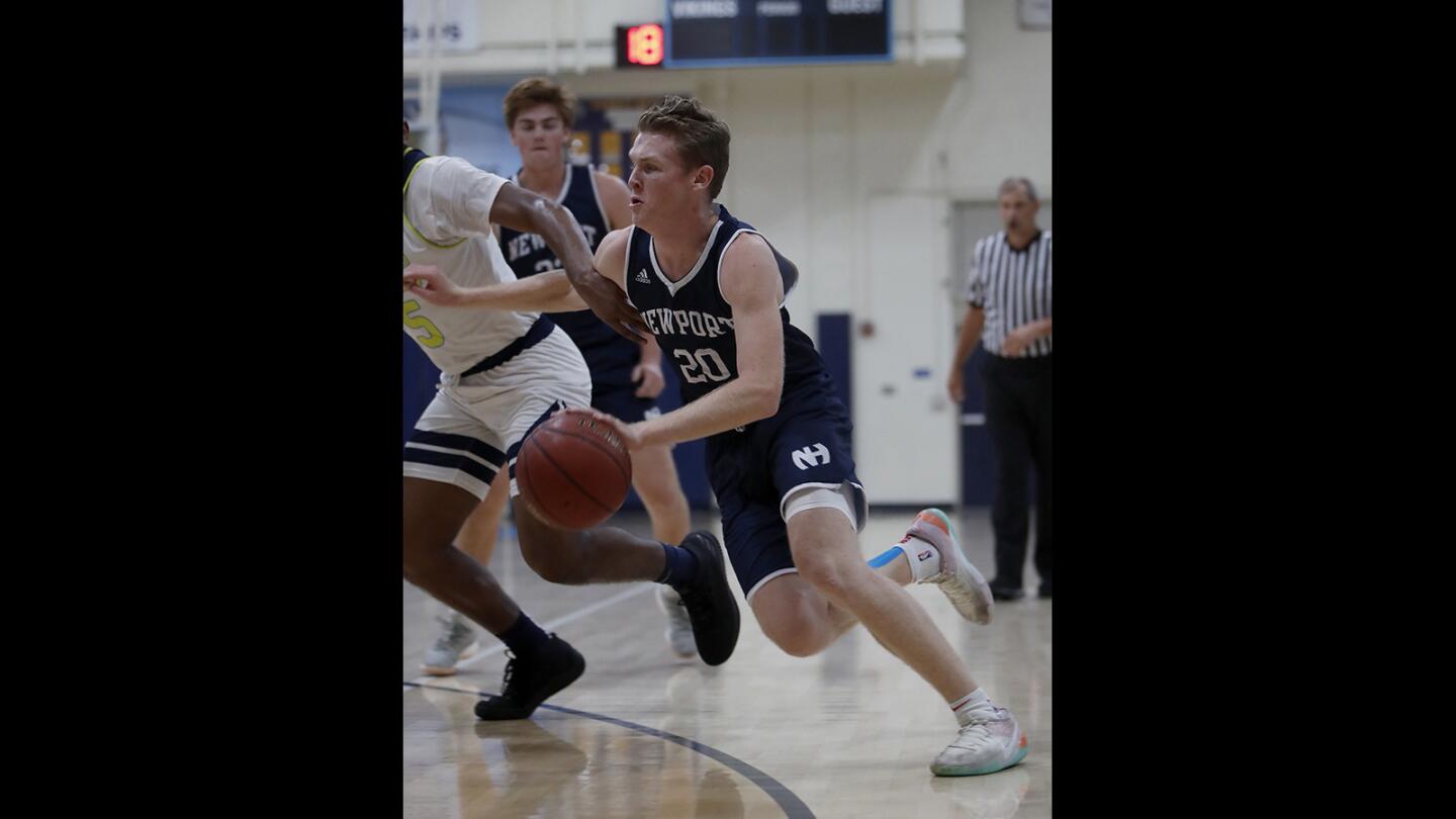 Photo Gallery: Newport Harbor vs. Marina in boys’ basketball