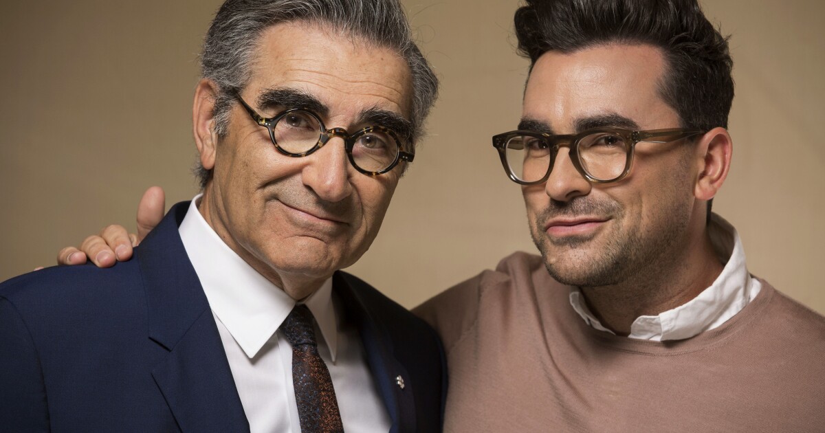 Further up the 'Creek': Eugene and Dan Levy talk more about Canadian comedy  - Los Angeles Times