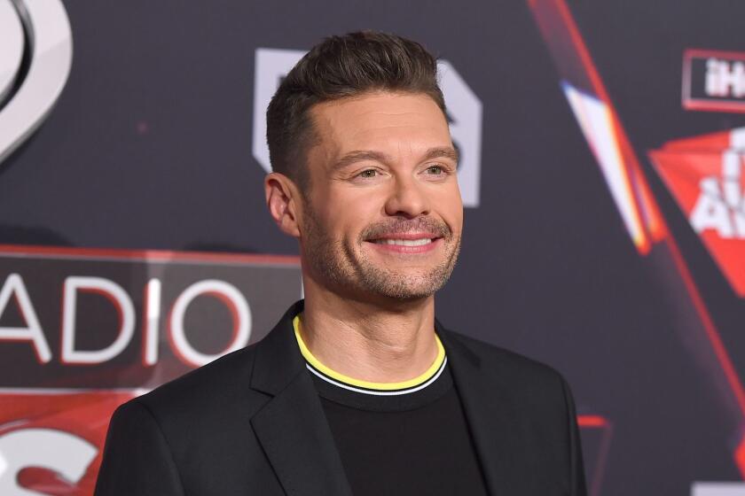 Ryan Seacrest arrives at the iHeartRadio Music Awards at the Forum on Sunday, March 5, 2017, in Inglewood, Calif. (Photo by Jordan Strauss/Invision/AP)