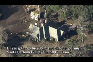 Rescuers search for survivors of Montecito mudslides