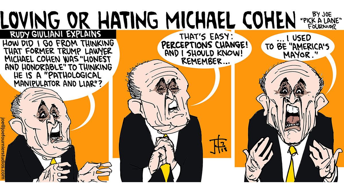 Loving or hating Michael Cohen