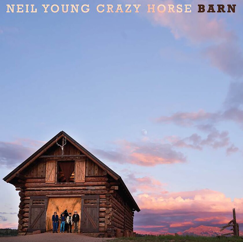 This cover image released by Reprise Records shows "Barn," the latest release by Neil Young & Crazy Horse. (Reprise Records via AP)