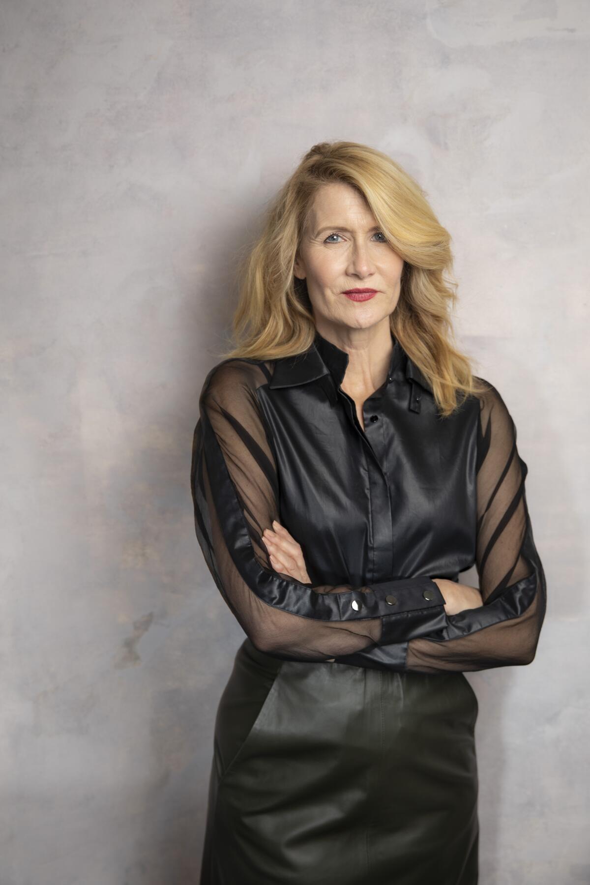 Laura Dern is nominated in the supporting actress category for her role in "Marriage Story."