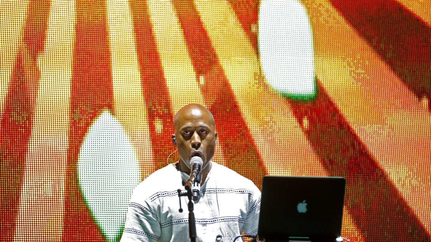 Ali Shaheed of A Tribe Called Quest performs at the FYF Fest in Exposition Park in Los Angeles.