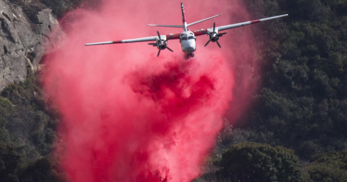 Hot, dirty and dangerous: Aerial firefighting is a labor of love