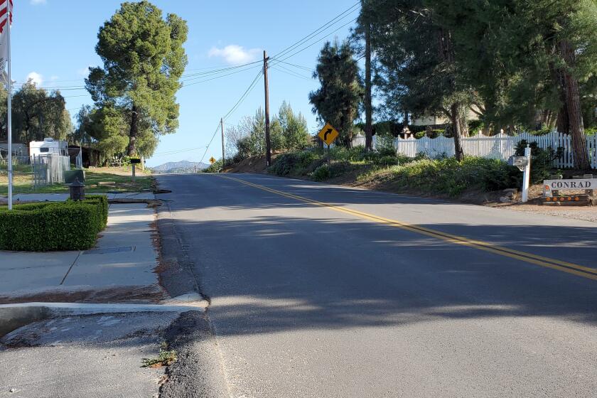 Ramona Community Planning Group members are seeking county input on requests for Seventh Street traffic improvements.