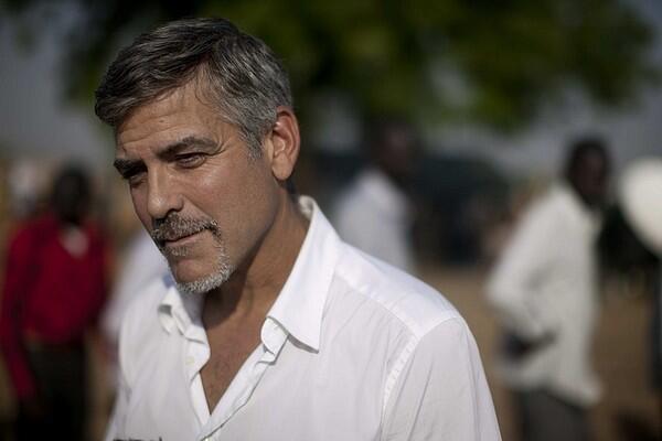 George Clooney doesn't need a nurse