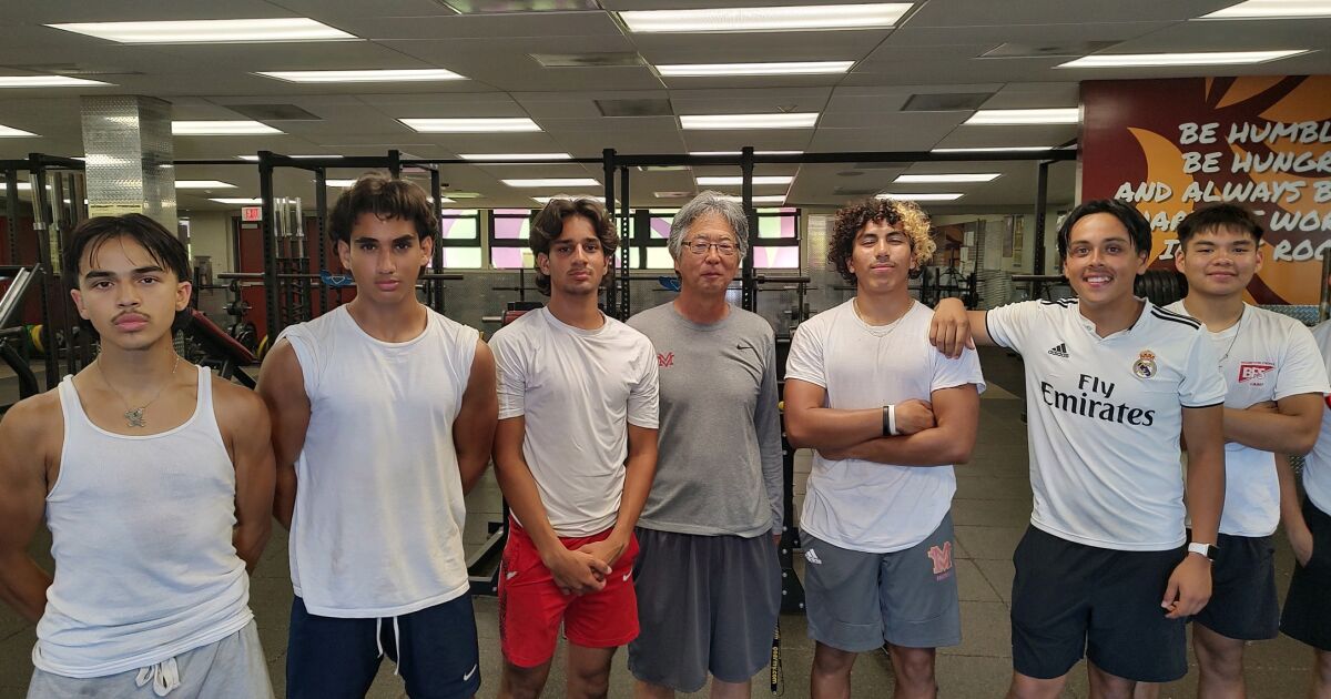 There’s no quit in Monte Vista High School football coach Ron Hamamoto